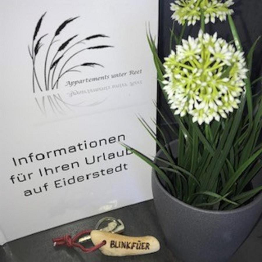 Appartements Unter Reet Tumlauer Koog Exteriér fotografie
